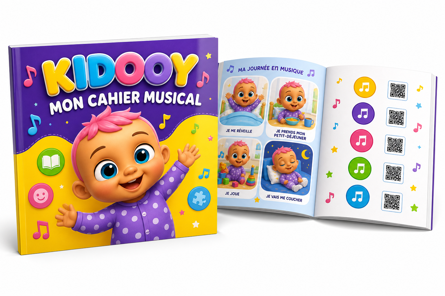 Cahier musical Kidooy